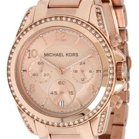 michael kors ladies rose gold watch mk5263|michael kors mk5263.